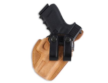Galco Royal Guard 2.0 Glock G43/G43X/G43X MOS IWB Holster RH - Black Leather, Superior Comfort and Concealment for Daily Carry - RG800RB