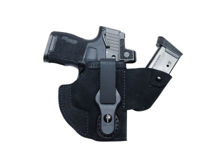 Galco Walkabout 3.0 Sig Sauer P365 IWB Holster Ambidextrous - Black Leather, Versatile and Comfortable Solution for Concealed Carry - WK3-838RB