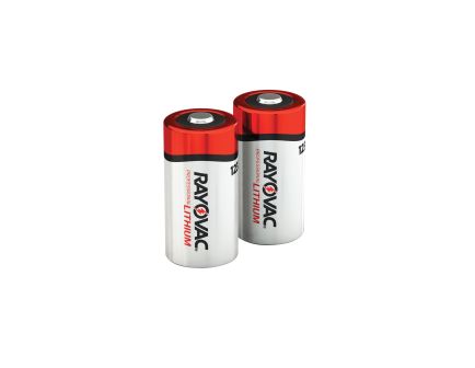 Reliable Photography Rayovac CR123A Photo Lithium Battery - 3 V/1500 mAh - RL123A-2G
