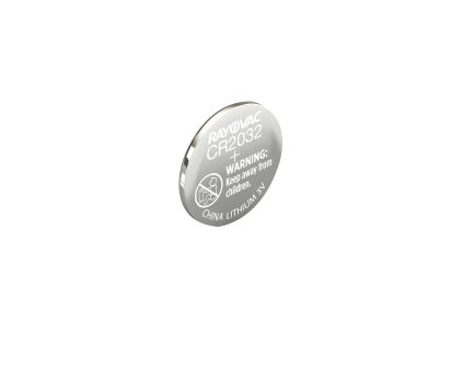 Rayovac CR2032 Keyless Entry Lithium Battery - 3 V/225 mAh, Long-Lasting Power - KECR2032-1G