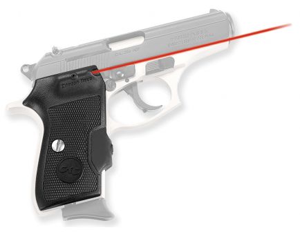 Crimson Trace Front Activation Replacement Laser Grip for Bersa 380 Pistols, Black - LG-442