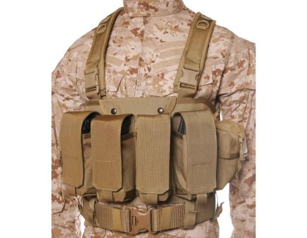 BLACKHAWK! Commando Chest Harness - Desert Tan  55CO00DE