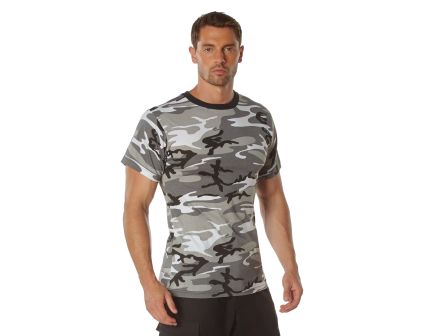 Rothco Camo 100 Cotton T-Shirt - City Camo, 3X-Large