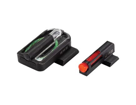 HiViz FastDot H3 Night Sight Set - Front/Rear Red/Green Illuminated Sights for Enhanced Low-Light Targeting - GMPFD21