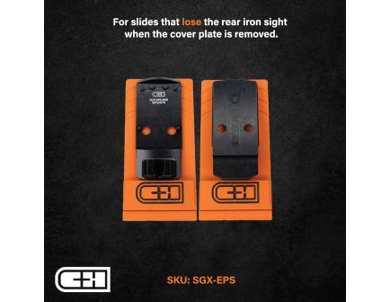 C&H Precision Optic Plate -SIG P320X TO EPS/EPS CARRY- SGX-EPS