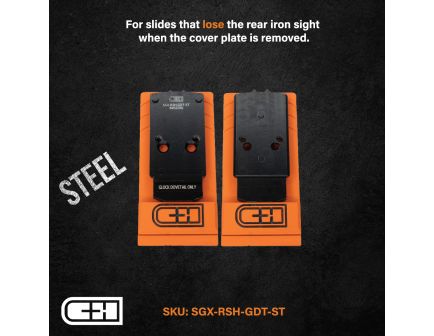 C&H Precision Optic Plate -ST SIG P320X TO RMR/SRO/HOLO- SGXRSHGDT