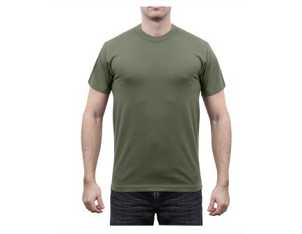 Rothco Solid Color 100 Cotton T-Shirt - Foliage Green, 2X-Large