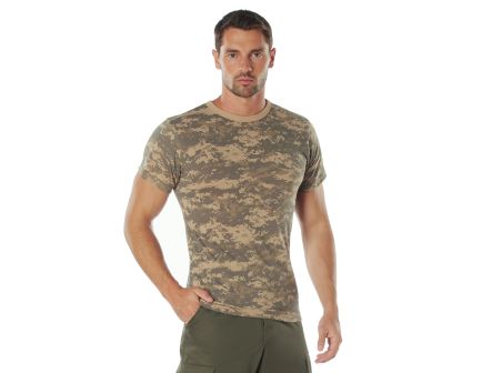 Rothco Digital Camo T-Shirt - Acu Digital Camo, X-Small
