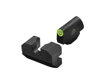 XS Sights Minimalist Night Sight Set - Front/Rear Green/Green Illuminated Sights for Superior Target Acquisition - SW-M002S-4G