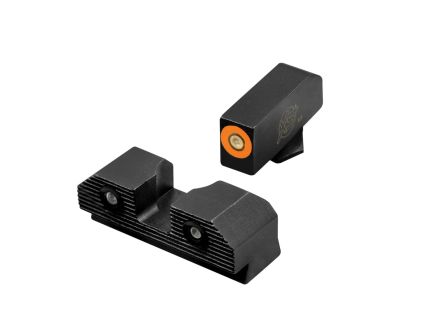 XS Sights R3D 2.0 Night Sight Set - Front/Rear Green/Green Advanced Illumination for Tactical Shooting - GL-R201P-6N