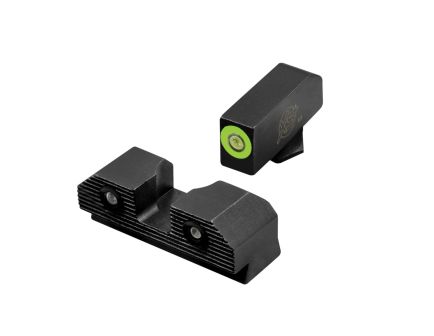 XS Sights R3D 2.0 Night Sight Set - Front/Rear Green/Green for Tactical Accuracy - GL-R202P-6G