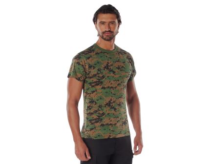 Rothco Digital Camo T-Shirt - Woodland Digital Camo, 4X-Large
