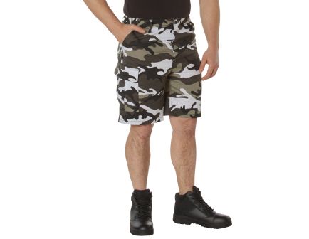 Rothco Colored Camo Bdu Shorts - City Camo, 4X-Large
