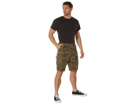 Rothco Digital Camo Bdu Shorts - Woodland Digital Camo, 2X-Large