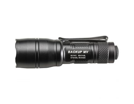 Surefire E1B Backup with MaxVision 400/5 lm LED Flashlight, Black - E1B-MV