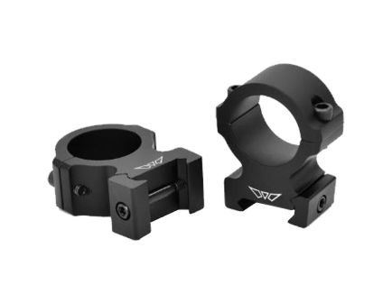 Warne Vapor Horizontal 1" High Matte Rings