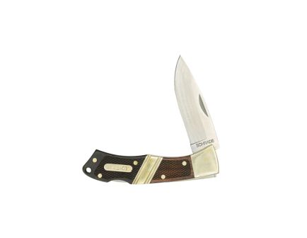 Old Timer Mountain Beaver Jr. Small Folding Knife Drop Point Brown/Silver - Compact - 1181069