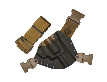 GunfightersINC Kenai Ruger SP101 Shoulder Holster RH Kydex/Nylon - Durable and Accessible Design - KN-SP101-040221