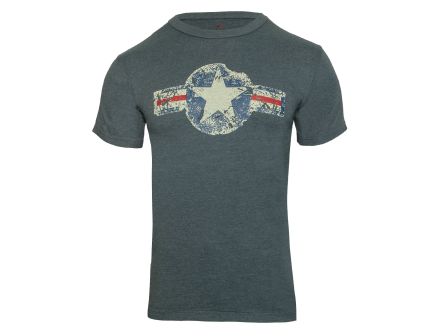 Rothco Vintage Air Corps T-Shirt - Blue, 2X-Large