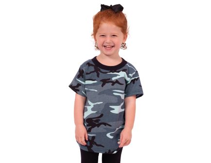 Rothco Kids Camo T-Shirt - Sky Blue Camo, X-Large