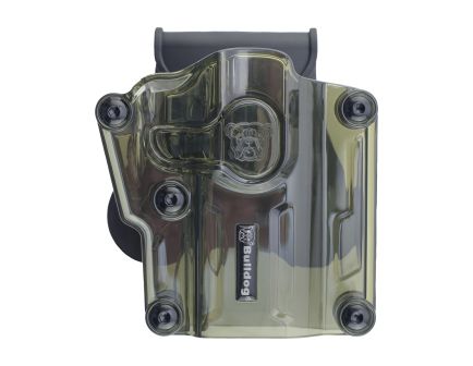 Bulldog Cases Max Multi-Fit OWB Holster RH Polymer Green - Durable and Adaptable for Various Guns - MX-004