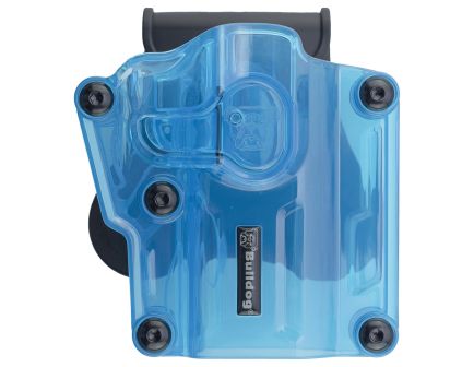 Bulldog Cases Max Multi-Fit OWB Holster RH Polymer Blue - Reliable and Customizable Carry Solution - MX-005