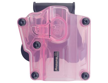 Bulldog Cases Max Multi-Fit OWB Holster RH Polymer Pink - Stylish and Versatile Holster Option - MX-006