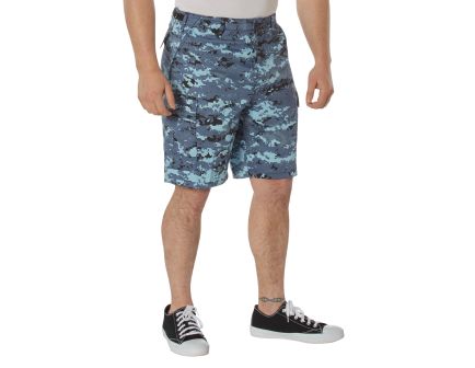 Rothco Digital Camo Bdu Shorts - Sky Blue Digital Camo, 3X-Large