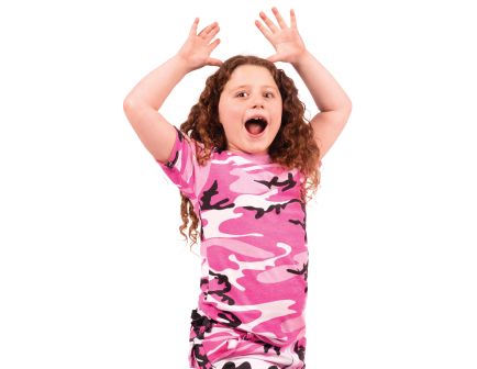 Rothco Kids Camo T-Shirt - Pink Camo, X-Large