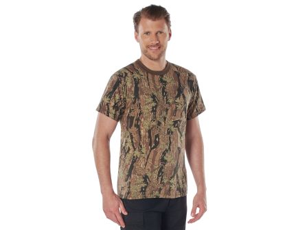 Rothco Camo T-Shirt - Smokey Branch Camo, X-Large