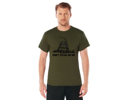 Rothco Dont Tread On Me T-Shirt - Olive Drab, 3X-Large