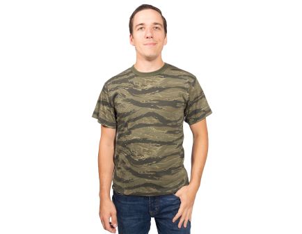 Rothco Vintage Camo T-Shirts - Tiger Stripe Camo, X-Large