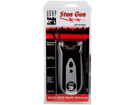 UDAP Industries 0.95 MV Lightweight Stun Gun/Flashlight, Black - SG1