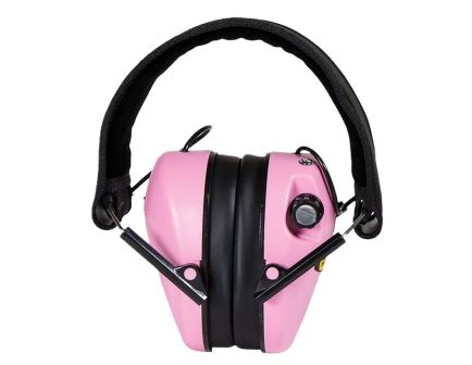Caldwell EMax Low Profile Electronic Hearing Protection, Pink - 487111