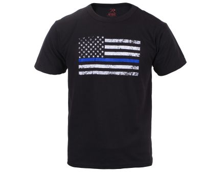 Rothco Kids Thin Blue Line US Flag T-Shirt