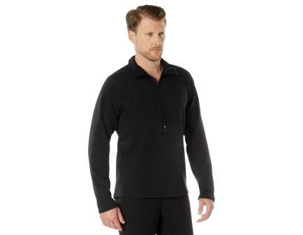 Rothco Ecwcs Gen III Mid-Weight Underwear Top Level Ii - Black, 4X-Large