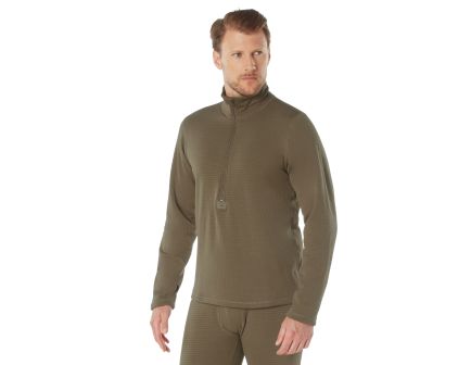 Rothco Ecwcs Gen III Mid-Weight Underwear Top Level Ii - Ar 670-1 Coyote Brown, 4X-Large