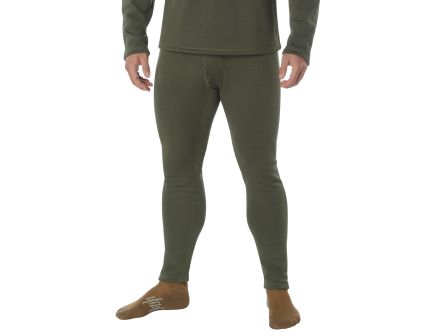 Rothco Ecwcs Gen III Mid-Weight Underwear Bottoms Level Ii - Olive Drab, 2X-Large