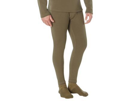 Rothco Ecwcs Gen III Mid-Weight Underwear Bottoms Level Ii - Ar 670-1 Coyote Brown, 3X-Large