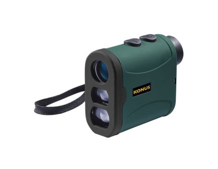 Konus USA EVO-1200 Rangefinder 6x25mm - Compact Laser Rangefinder with 6x Magnification - 7317