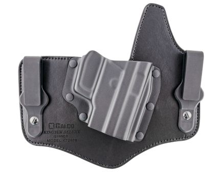 Galco KingTuk Deluxe IWB Holster RH, Black Kydex/Leather, Sig P220/P226 - KT248B