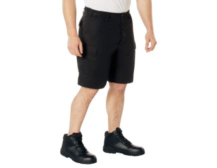 Rothco Rip-Stop Bdu Shorts - Black, X-Small