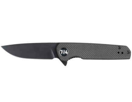 704 Gear Blitz EDC Compact 2.98" Folding Pocket Knife, Black