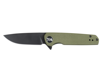 704 Gear Blitz EDC Compact 2.98" Folding Pocket Knife, Olive Drab Green