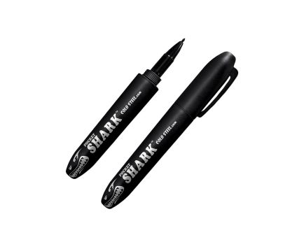 Cold Steel Pocket Shark Pen Black - for Everyday Carry - CS-91SPB
