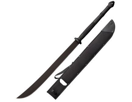 Cold Steel Thai Machete Straight Back Black - Durable - CS-97THAMS