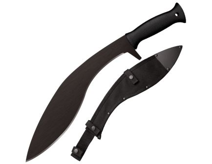 Cold Steel Kukri Plus Machete Black - for Outdoor and Tactical Use - CS-97KMPS