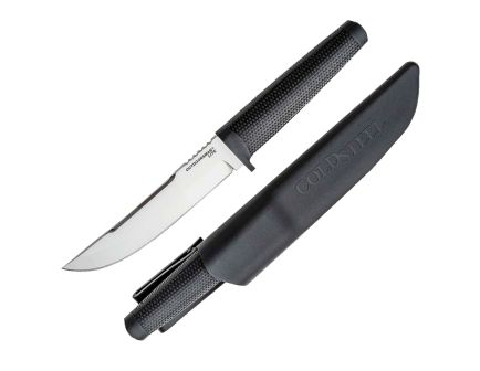 Cold Steel Outdoorsman Lite Fixed Knife Straight Back Black - Lightweight - CS-20PHZ