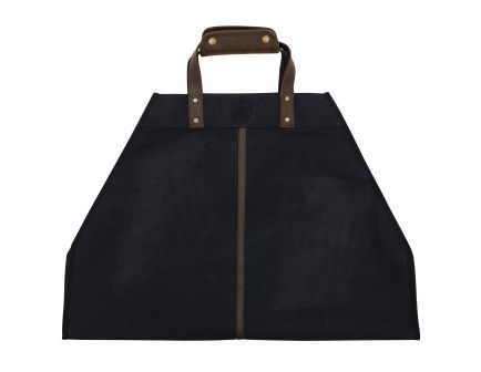 Rothco Backwoods Waxed Canvas Log Carrier - Black