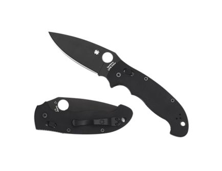 Spyderco Manix 2 XL Folding Knife Drop Point Black - Heavy-Duty Blade for Enhanced Performance - C95GPBBK2
